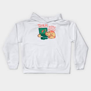 Team Home Office Kids Hoodie